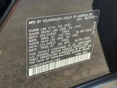 2026 Volkswagen Atlas Cross Sport 2.0T SEL 4MOTION
