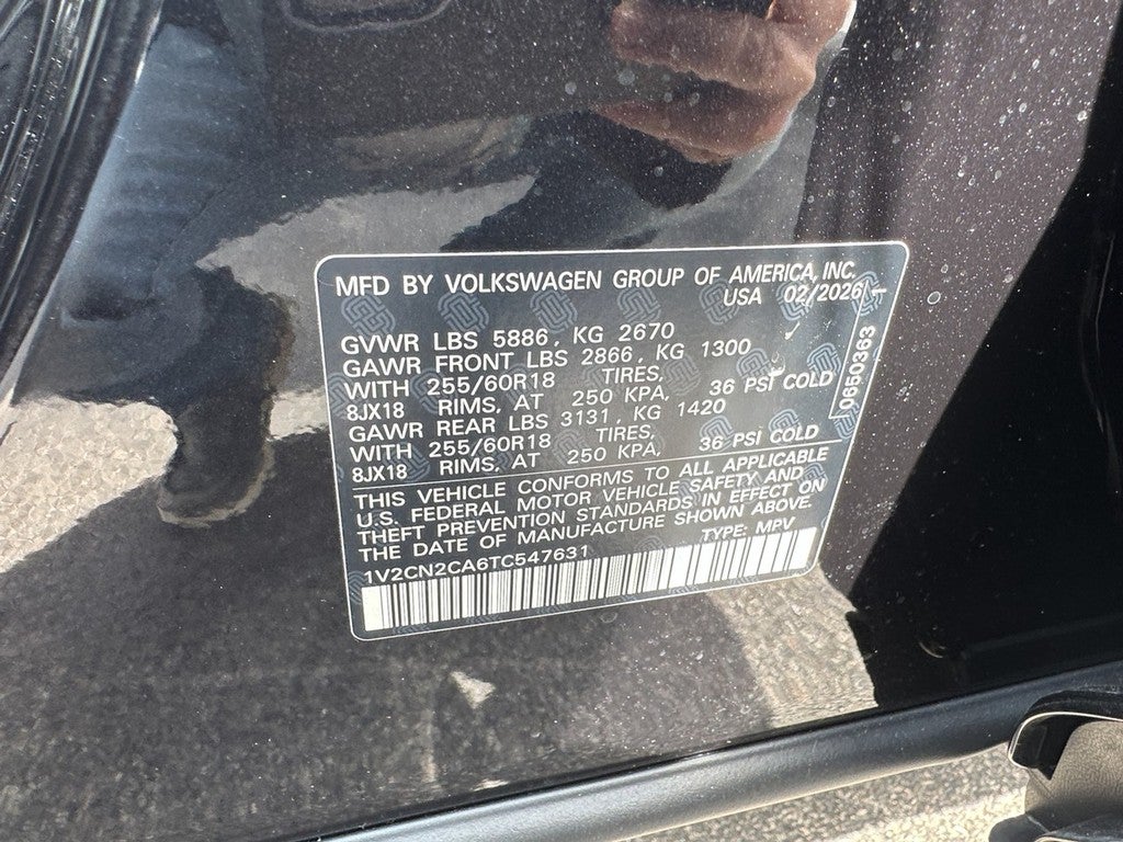 2026 Volkswagen Atlas 2.0T Peak Edition 4MOTION