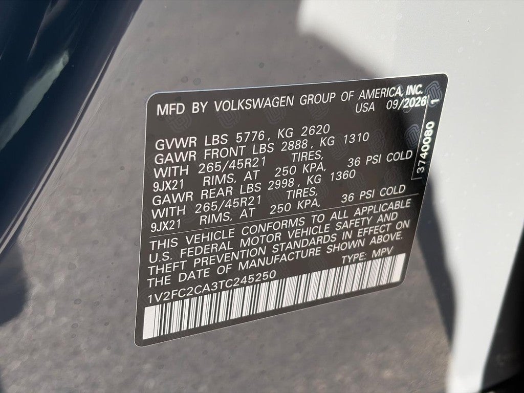 2026 Volkswagen Atlas Cross Sport 2.0T SEL Premium R-Line 4MOTION