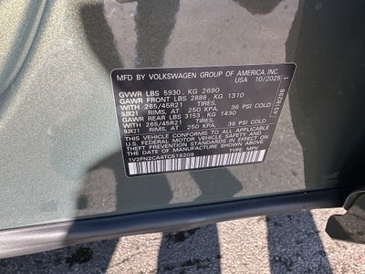 2026 Volkswagen Atlas 2.0T SEL Premium R-Line 4MOTION