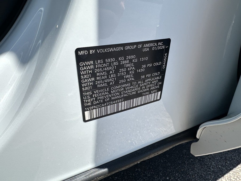 2026 Volkswagen Atlas 2.0T SEL Premium R-Line 4MOTION