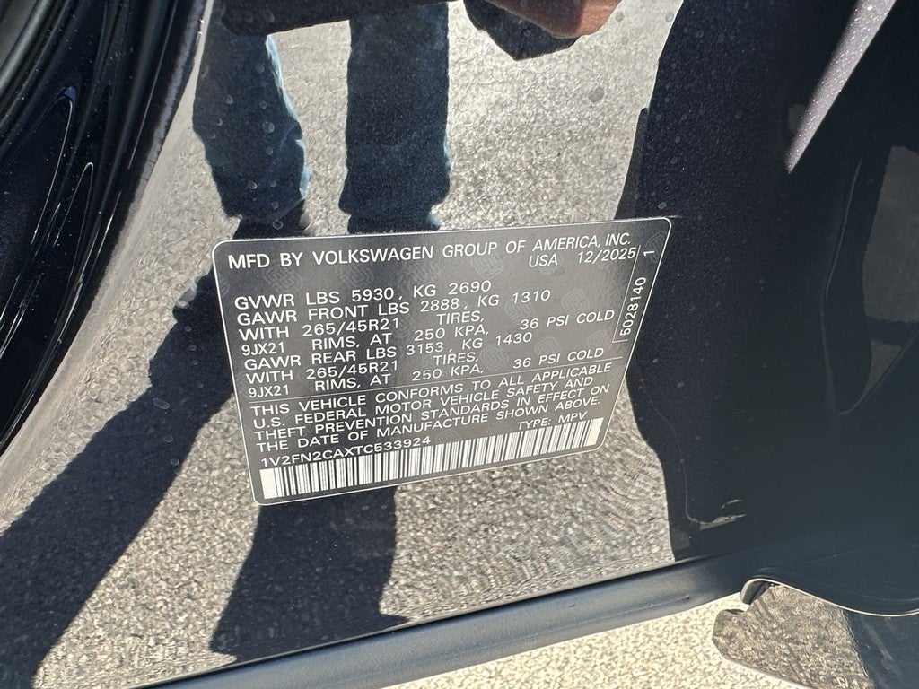 2026 Volkswagen Atlas 2.0T SEL Premium R-Line 4MOTION