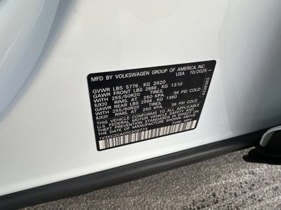 2026 Volkswagen Atlas Cross Sport 2.0T SE w/Technology 4MOTION