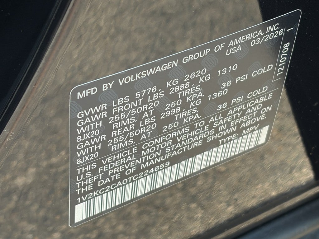 2026 Volkswagen Atlas Cross Sport 2.0T SE w/Technology 4MOTION