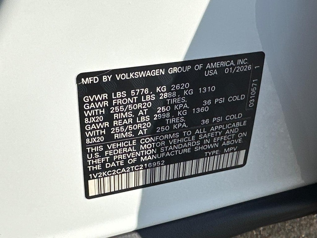 2026 Volkswagen Atlas Cross Sport 2.0T SE w/Technology 4MOTION