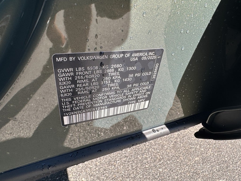 2026 Volkswagen Atlas 2.0T SE w/Technology 4MOTION