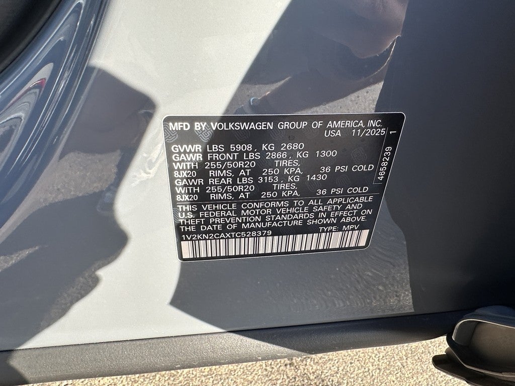 2026 Volkswagen Atlas 2.0T SE w/Technology 4MOTION