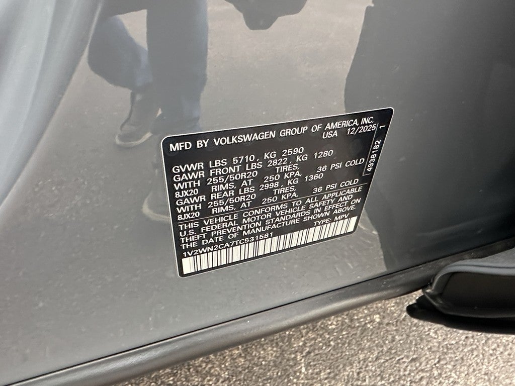 2026 Volkswagen Atlas 2.0T SE w/Technology FWD