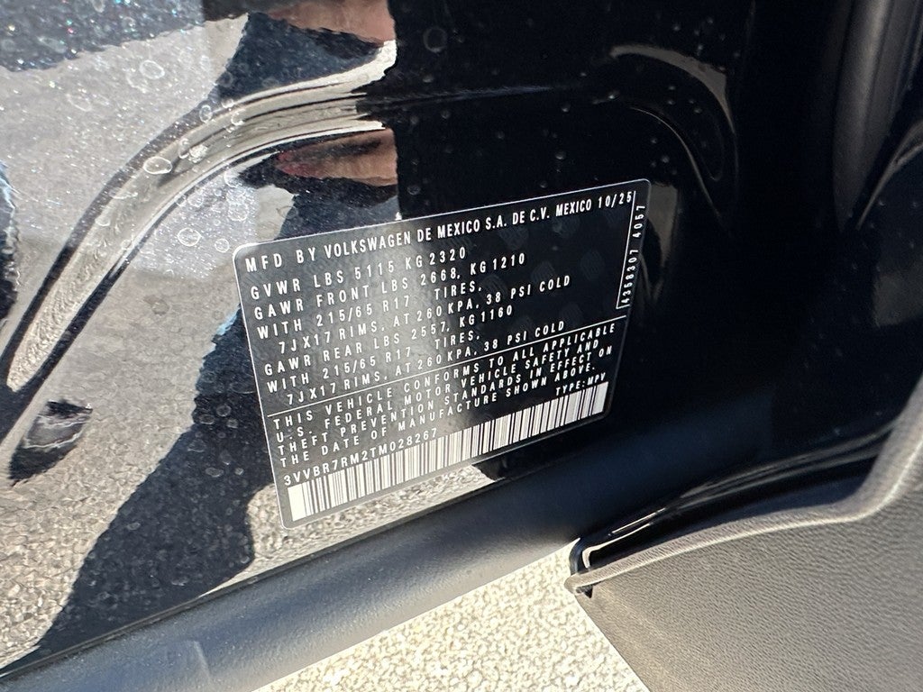 2026 Volkswagen Tiguan 2.0T S 4MOTION