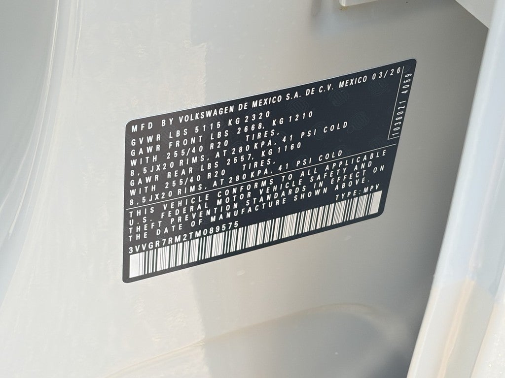 2026 Volkswagen Tiguan 2.0T SE R-Line Black 4MOTION