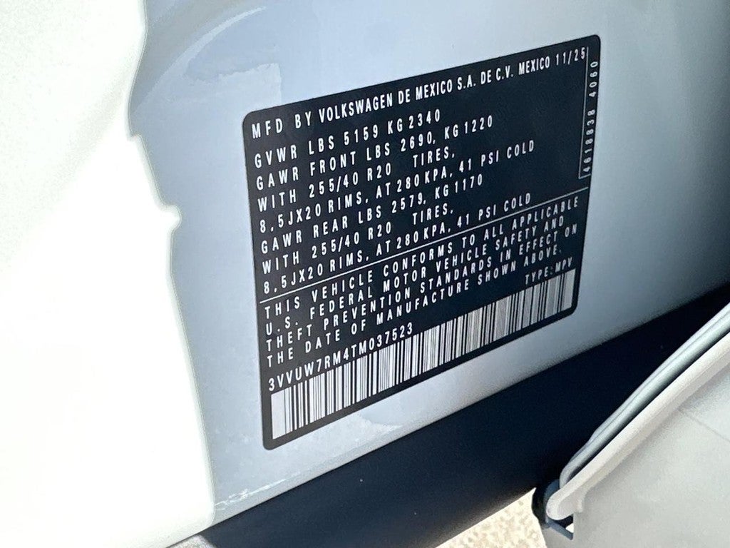 2026 Volkswagen Tiguan 2.0T SEL R-Line Turbo 4MOTION