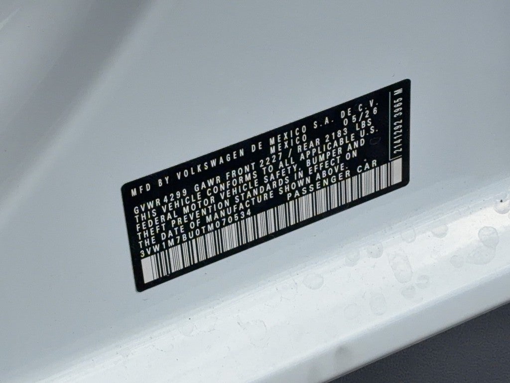 2026 Volkswagen Jetta GLI Autobahn Manual