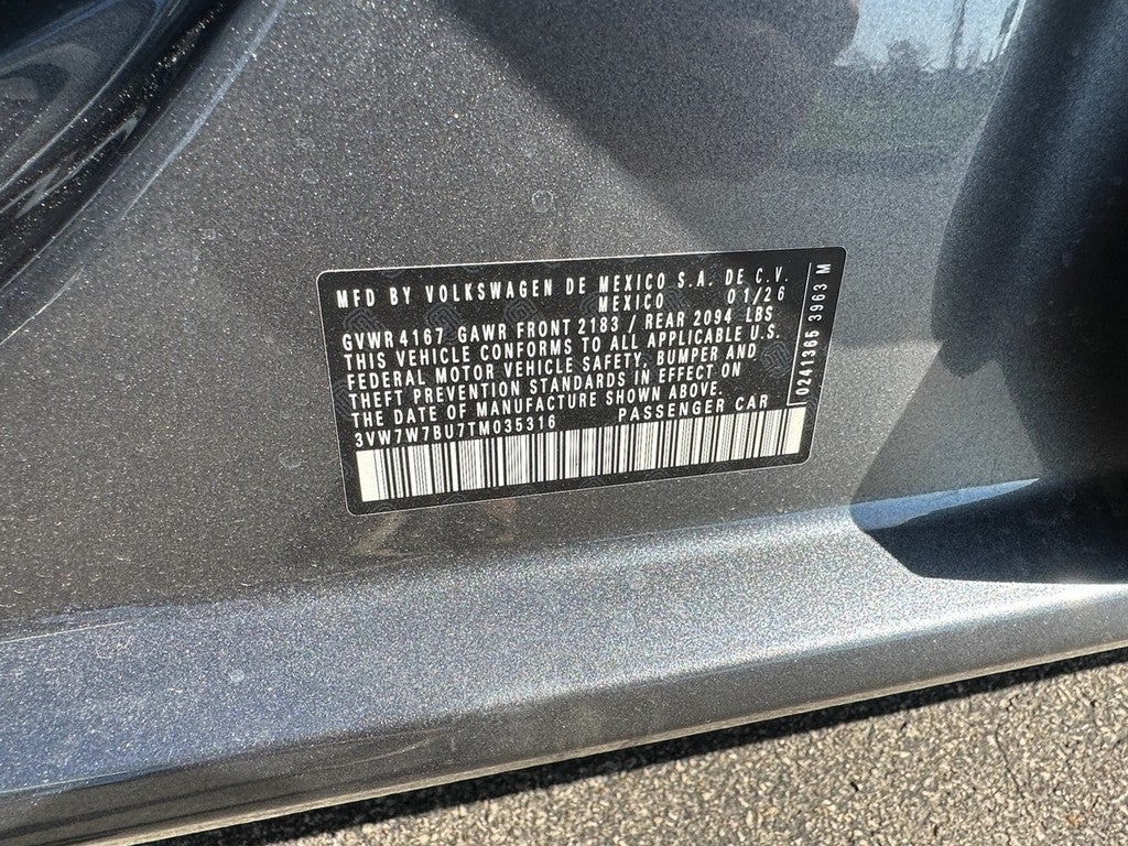 2026 Volkswagen Jetta SE Auto