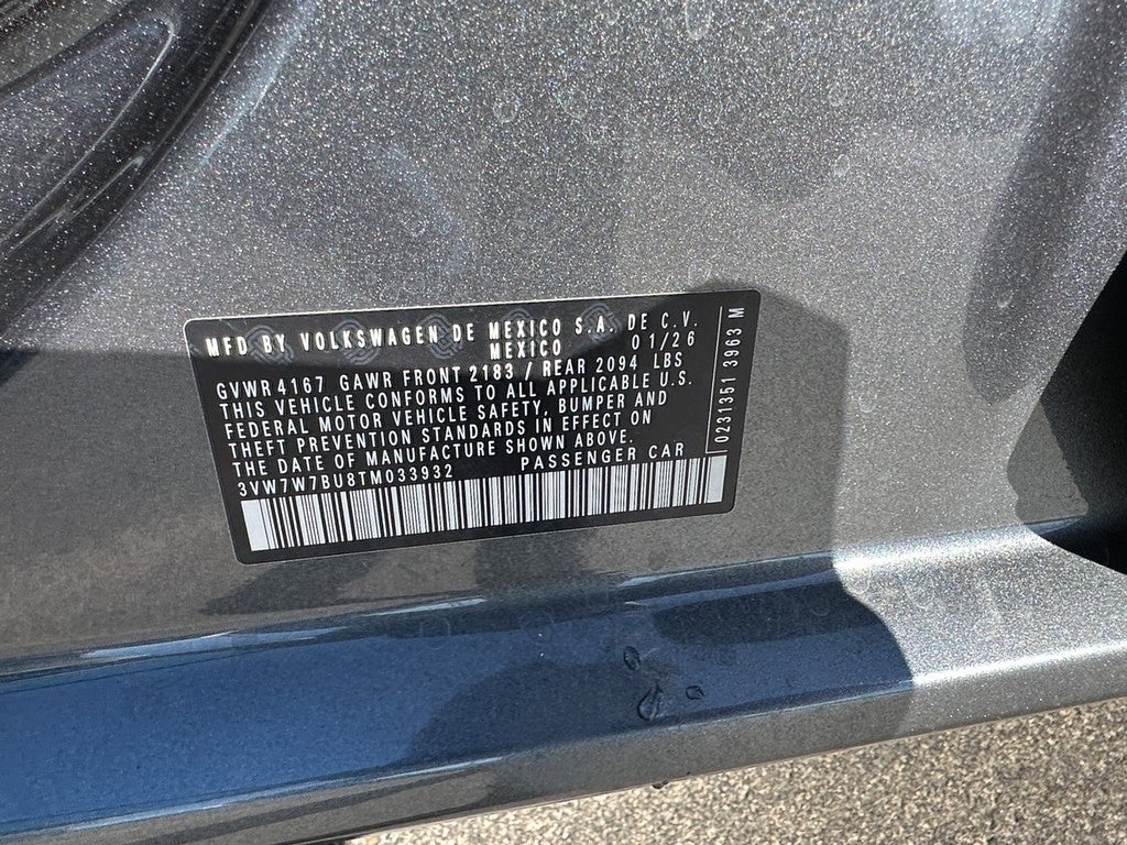 2026 Volkswagen Jetta SE Auto