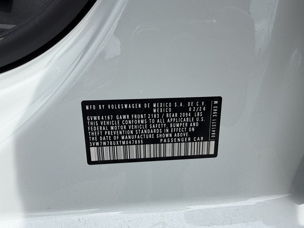 2026 Volkswagen Jetta SE Auto