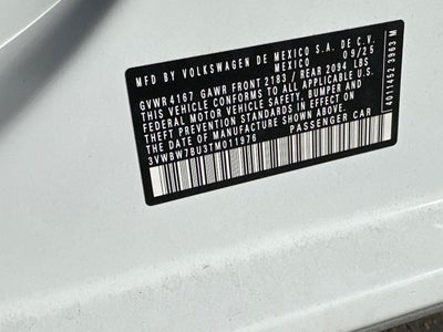 2026 Volkswagen Jetta Sport Auto