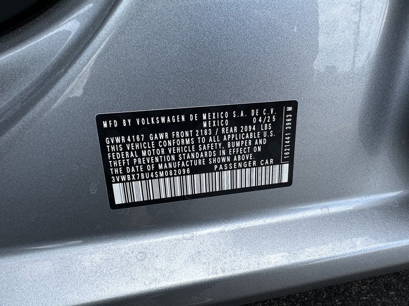 2025 Volkswagen Jetta Sport Auto