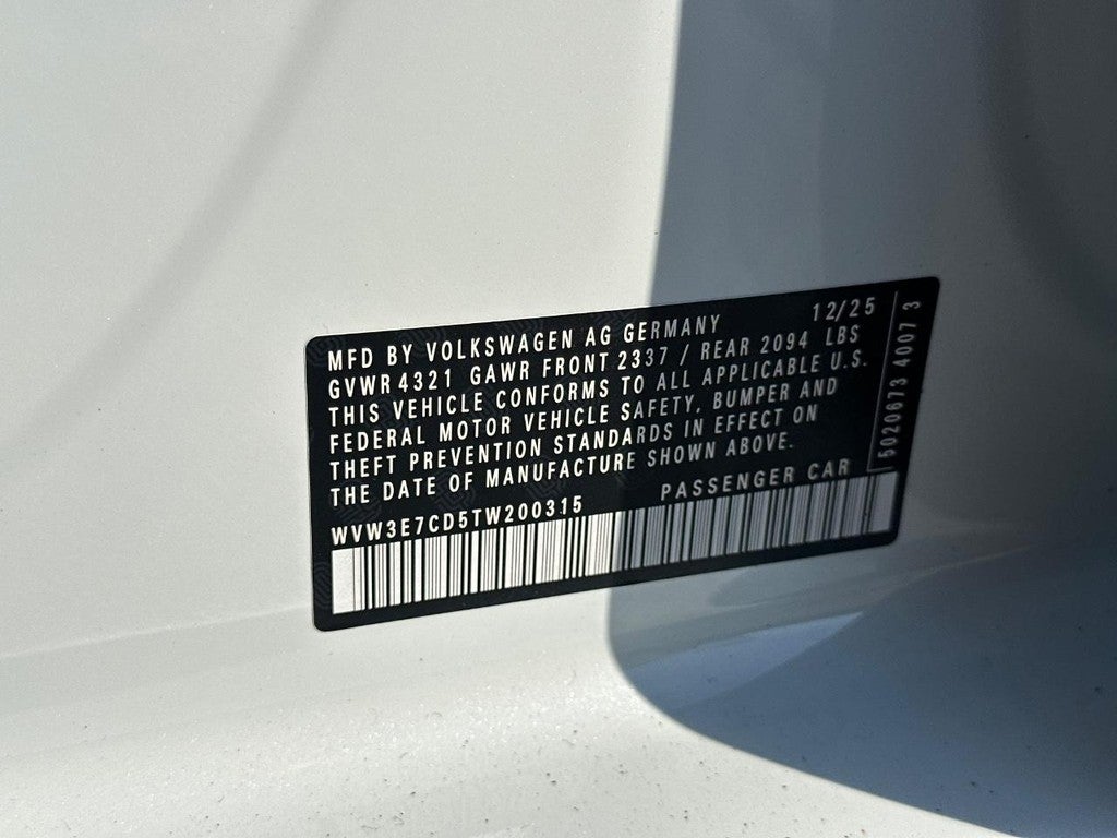 2026 Volkswagen Golf GTI 2.0T SE DSG