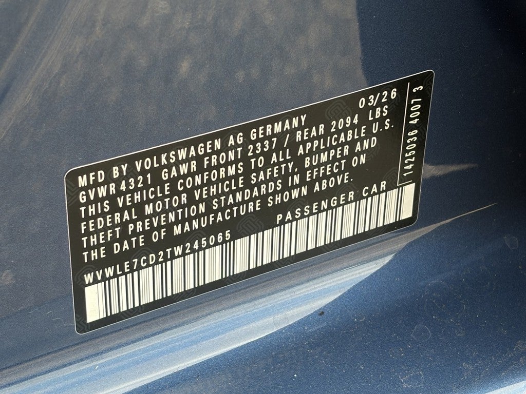 2026 Volkswagen Golf GTI 2.0T S DSG