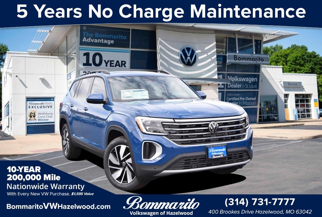 2026 Volkswagen Atlas 2.0T SE w/Technology 4MOTION