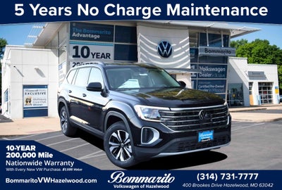 2026 Volkswagen Atlas 2.0T SE 4MOTION