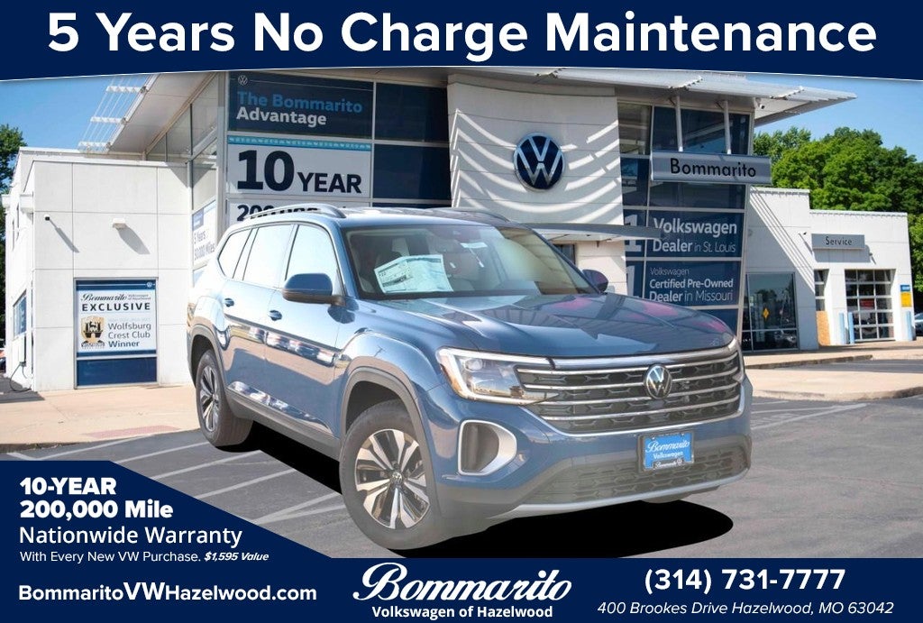 2026 Volkswagen Atlas 2.0T SE 4MOTION