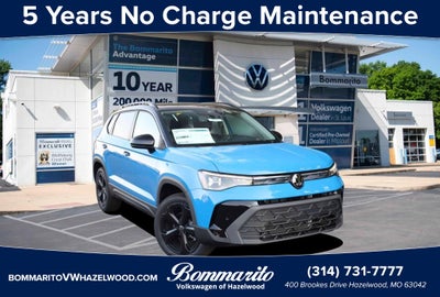 2025 Volkswagen Taos SE Black 4MOTION