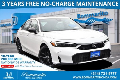 2026 Honda Civic Hatchback Hybrid Sport