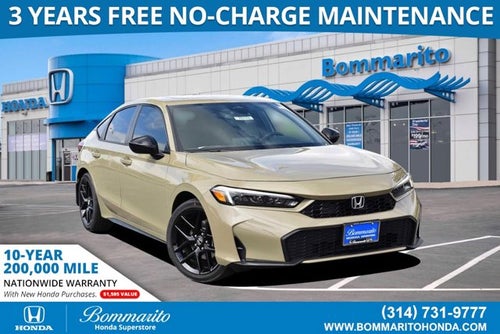 2026 Honda Civic Hatchback Hybrid Sport