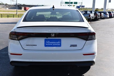 2026 Honda Accord Hybrid Sport