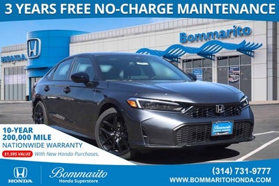 2026 Honda Civic Sedan Sport