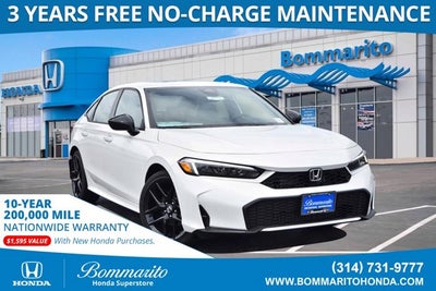 2025 Honda Civic Sedan Hybrid Sport