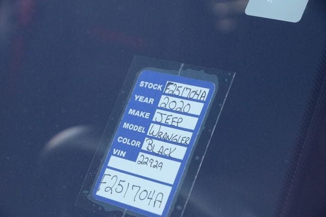 2020 Jeep Wrangler Unlimited Rubicon