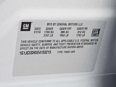 2014 Chevrolet Sonic LT