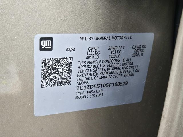 2025 Chevrolet Malibu LT 1LT
