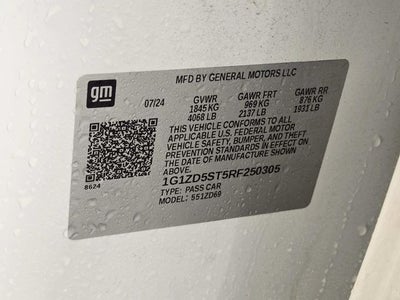 2024 Chevrolet Malibu LT 1LT