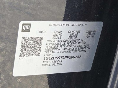 2023 Chevrolet Malibu LT 1LT
