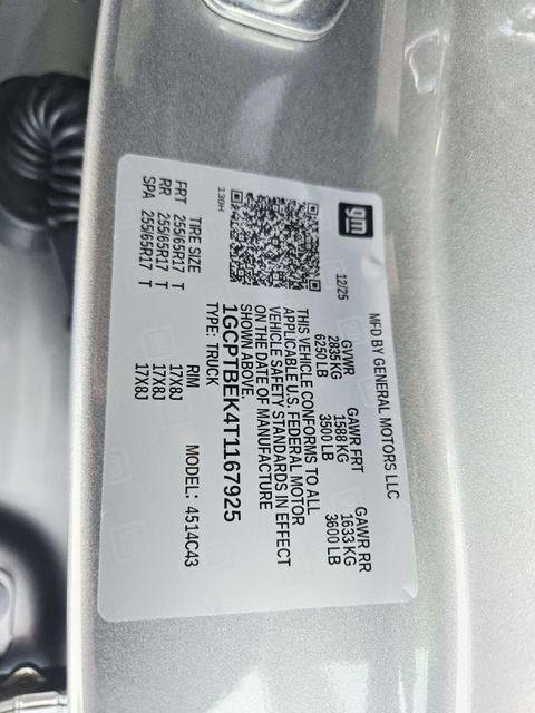 2026 Chevrolet Colorado Work Truck