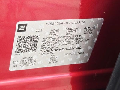 2019 Chevrolet Traverse 3LT