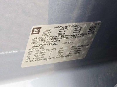 2016 Chevrolet Tahoe LTZ