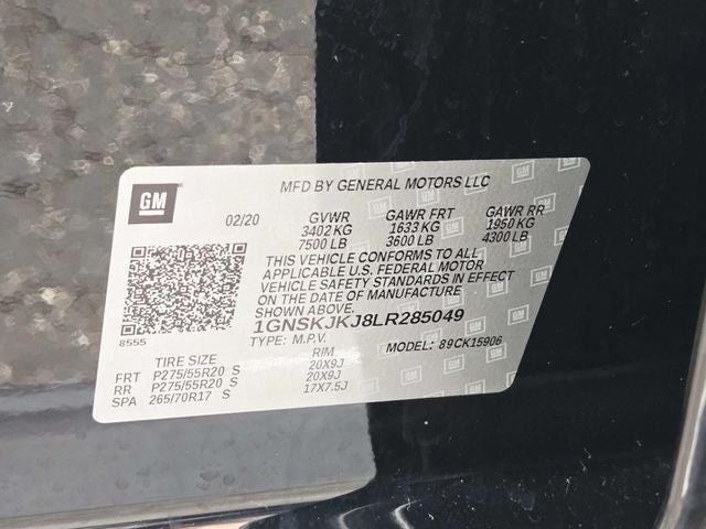 2020 Chevrolet Suburban Premier