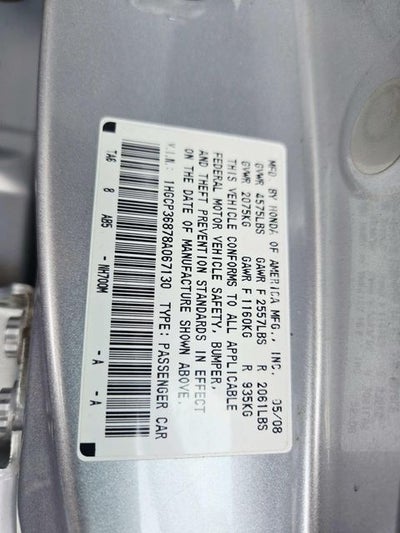 2008 Honda Accord EX-L 3.5