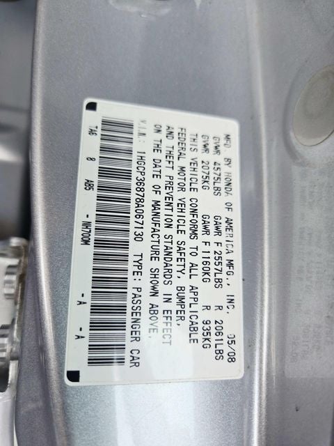 2008 Honda Accord EX-L 3.5