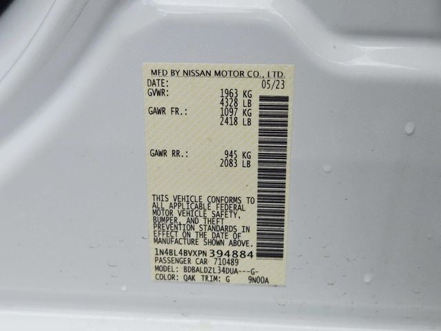 2023 Nissan Altima 2.5 S