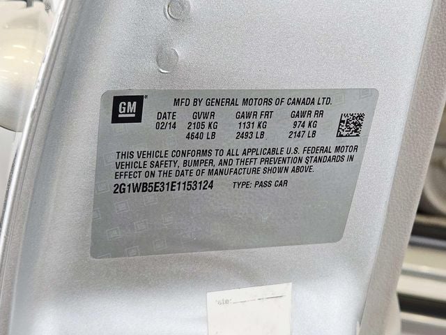 2014 Chevrolet Impala Limited LT