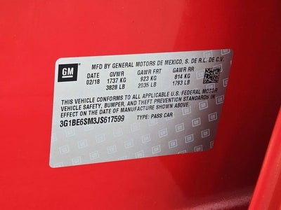 2018 Chevrolet Cruze LT