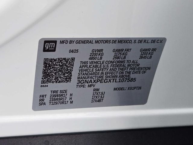 2026 Chevrolet Equinox LT