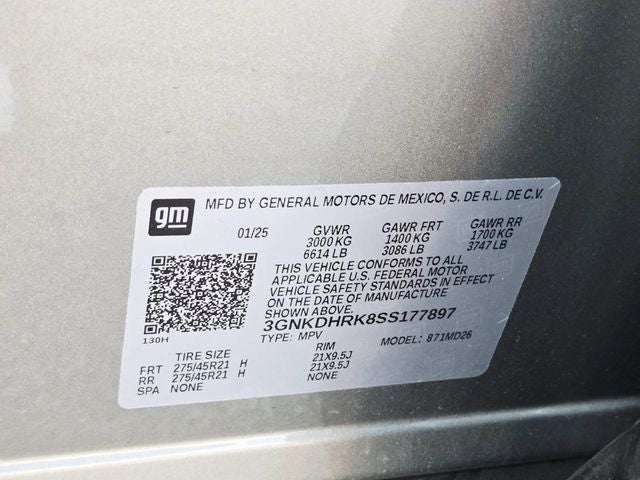 2025 Chevrolet Blazer EV RS