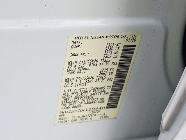 2020 Nissan Murano Platinum