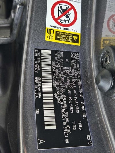 2015 Toyota Highlander Limited